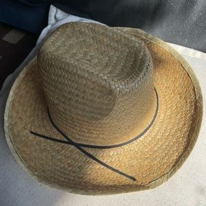 Chic Minimalist Straw Western Boho Hat